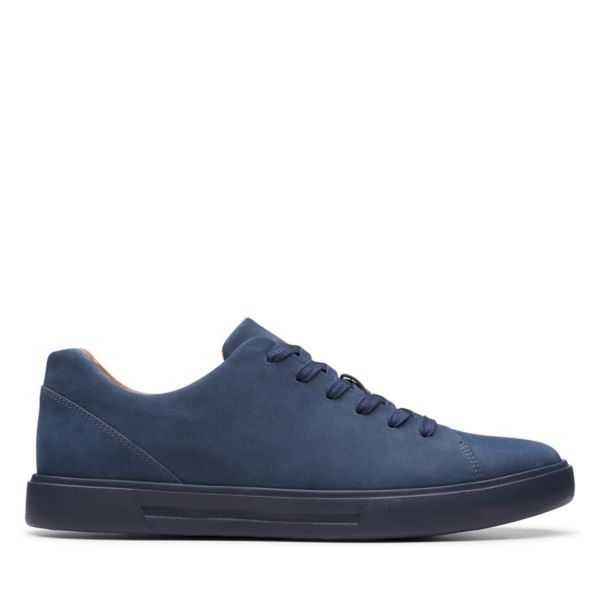 Clarks Mens Un Costa Lace Trainers Navy | CA-934261